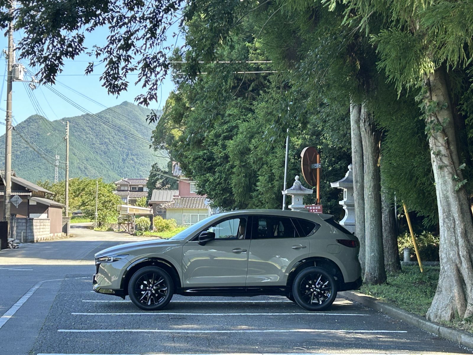 新車で交通安全祈願